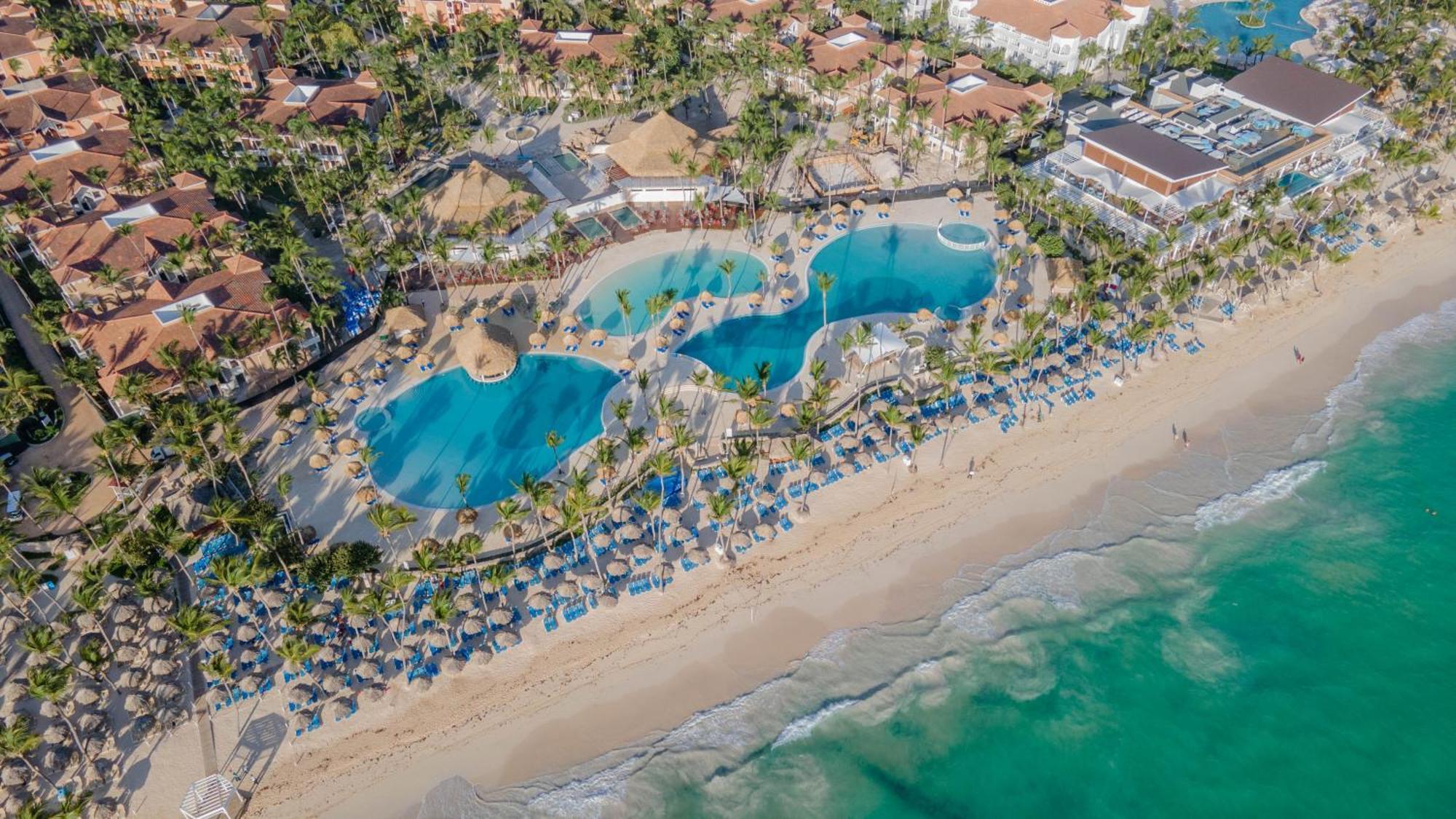 Bahia Principe Grand Punta Cana Eksteriør bilde Aerial view of the resort