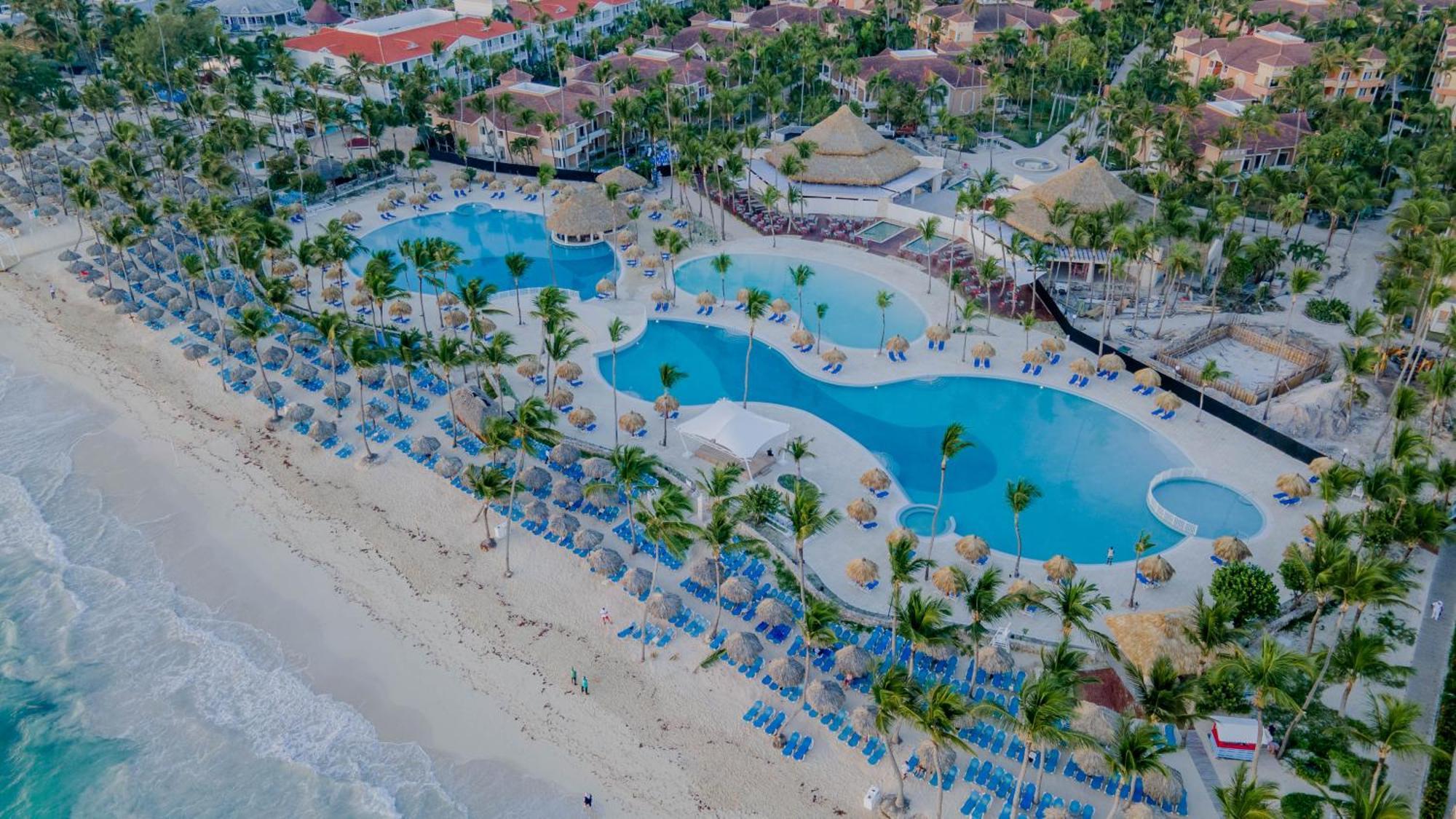 Bahia Principe Grand Punta Cana Eksteriør bilde Aerial view of the resort